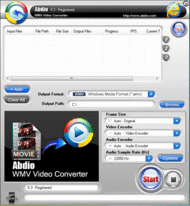 Abdio WMV Video Converter screenshot